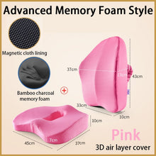 Load image into Gallery viewer, Upgraded Orthopedic Memory Foam Seat Cushion
