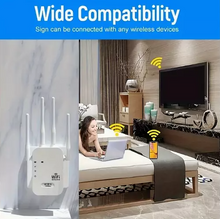 Load image into Gallery viewer, 1200Mbps WiFi Range Extender Repeater Wireless Signal Booster
