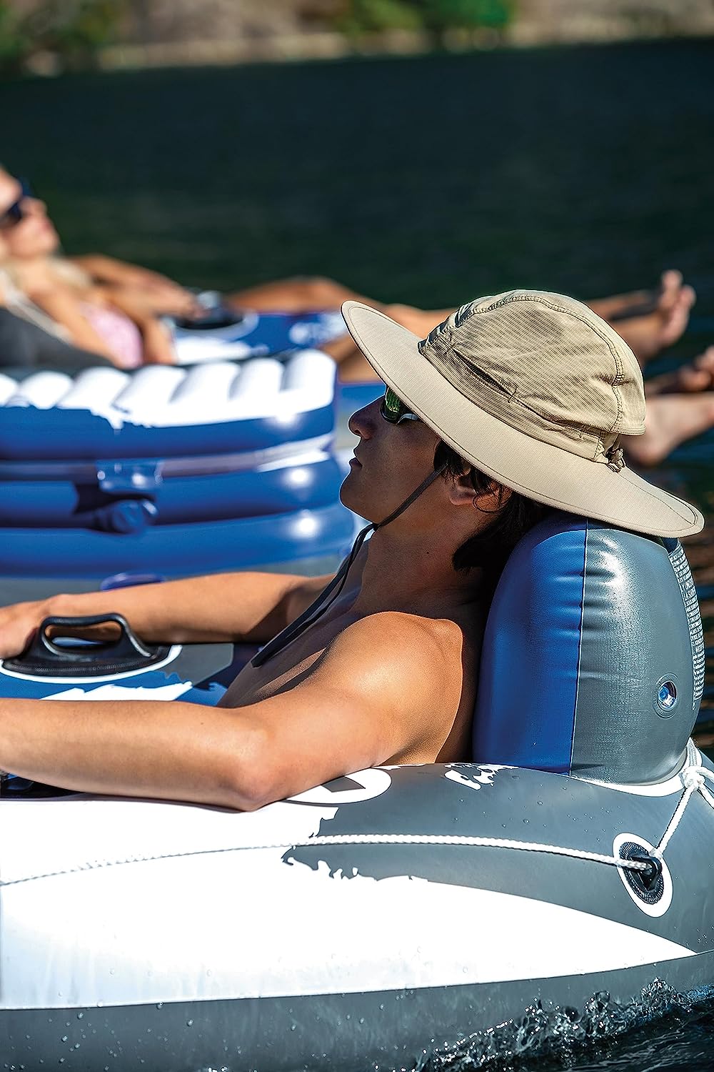 Intex River Run I Sport Lounge, Inflatable Water Float, 53" Diameter