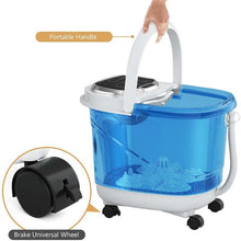 Load image into Gallery viewer, Foot Spa Bath Massager with Heat, Adjustable Water Jets, Motorized Shiatsu Massage Balls &amp; 2 Maize Rollers
