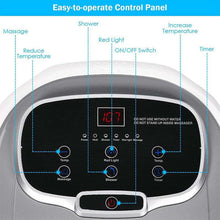 Load image into Gallery viewer, Foot Spa Bath Massager with Heat, Adjustable Water Jets, Motorized Shiatsu Massage Balls &amp; 2 Maize Rollers
