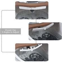 Load image into Gallery viewer, Foot Spa Bath Massager with Heat, Adjustable Water Jets, Motorized Shiatsu Massage Balls &amp; 2 Maize Rollers
