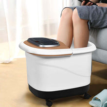 Load image into Gallery viewer, Foot Spa Bath Massager with Heat, Adjustable Water Jets, Motorized Shiatsu Massage Balls &amp; 2 Maize Rollers
