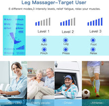 Load image into Gallery viewer, Upgraded Air Compression Leg Massager
