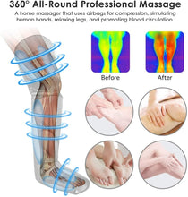 Load image into Gallery viewer, Upgraded Air Compression Leg Massager
