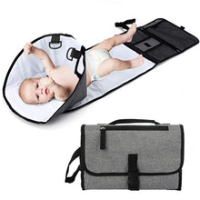 Load image into Gallery viewer, Changing pad and diaper bag
