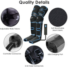 Load image into Gallery viewer, Upgraded Air Compression Leg Massager
