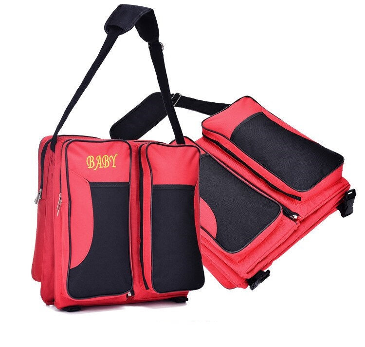 Portable baby bag