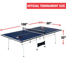 Load image into Gallery viewer, Ping Pong Table Olympic Tennis Table Set Balls And Paddles Official Size
