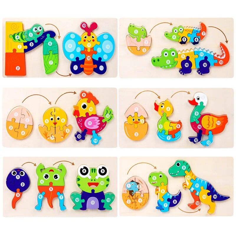 -20% Wooden Puzzle Toy