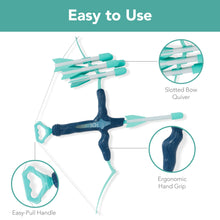 Load image into Gallery viewer, Kids Bow &amp; Arrow Set, Children&#39;s Play Archery Toy w/ Target Stand
