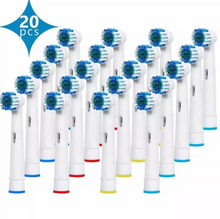 Load image into Gallery viewer, Oral B Electric Braun Toothbrush Heads Replacement (20-pack)
