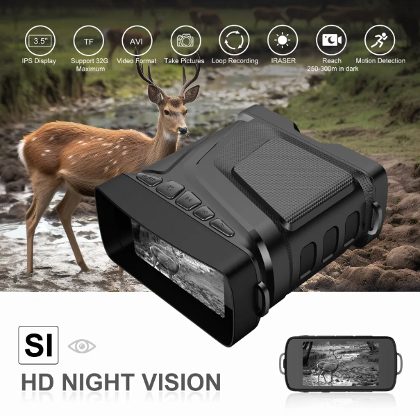 Night Vision Digital Infrared Binoculars