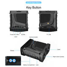 Load image into Gallery viewer, Night Vision Digital Infrared Binoculars
