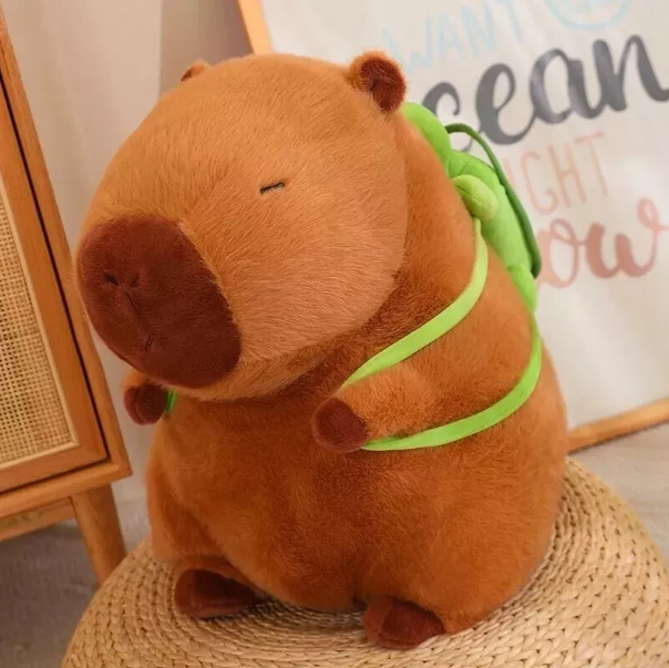Cute Capybara Plush – Perfect Gift for Animal Lovers & Kids