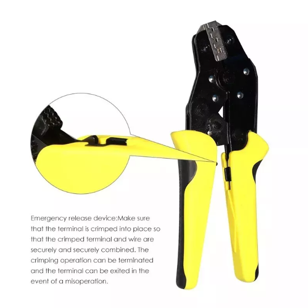 Heavy-Duty Terminal Crimper - Perfect Wire Connector Tool