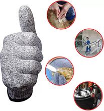 Load image into Gallery viewer, Cut-Resistant Kitchen Gloves – Protective Anti-Cut Gloves for Cooking &amp; Slicing
