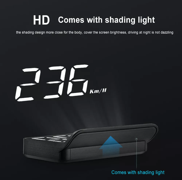Aftermarket Heads Up Car HUD Display