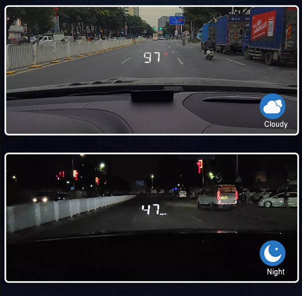 Aftermarket Heads Up Car HUD Display