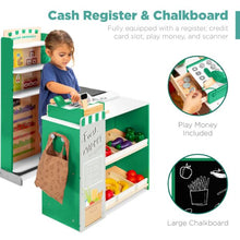 Load image into Gallery viewer, Kids Pretend Play Grocery Store Supermarket Toy Set w/ Accessories
