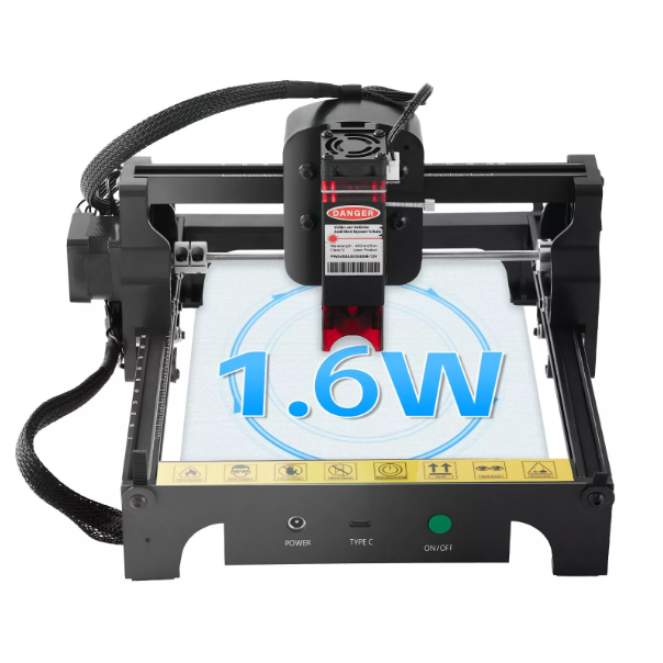 Powerful Laser Engraver and Wood Cutter for Crafting and DIY Projects