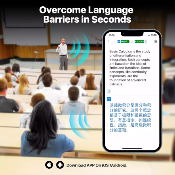 Real-Time AI Language Translator Earbuds