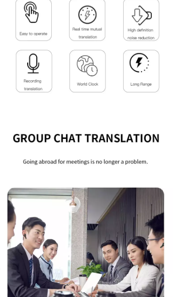 Real-Time AI Language Translator Earbuds