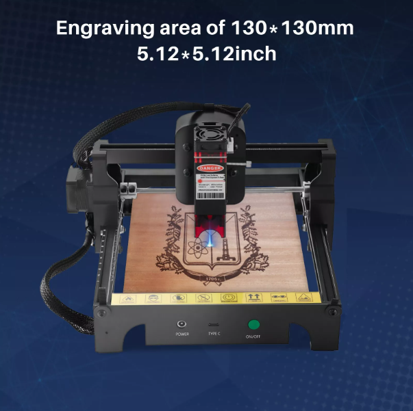 Powerful Laser Engraver and Wood Cutter for Crafting and DIY Projects