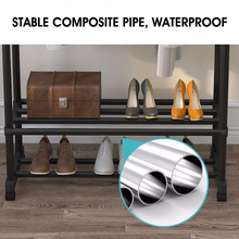 Load image into Gallery viewer, Heavy Duty Clothes Rack on Wheels with Rolling Garment Storage
