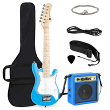Load image into Gallery viewer, Kids Electric Guitar Beginner Starter Kit w/ 5W Amplifier - 30 in
