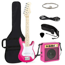 Load image into Gallery viewer, Kids Electric Guitar Beginner Starter Kit w/ 5W Amplifier - 30 in
