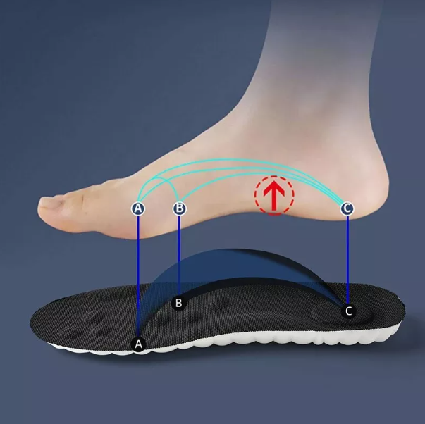 Orthopedic Cloud Sport Insoles – High-Elasticity Soft Shoe Pads with Arch Support