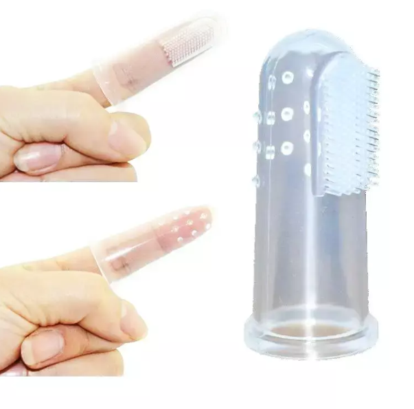 Baby’s First Toothbrush – Ultra-Soft Silicone Infant Toothbrush for Healthy Gums