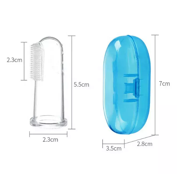 Baby’s First Toothbrush – Ultra-Soft Silicone Infant Toothbrush for Healthy Gums