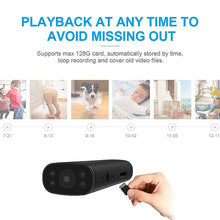 Load image into Gallery viewer, Small Smart Mini Hidden Camera With Motion Detection &amp; Night Vision
