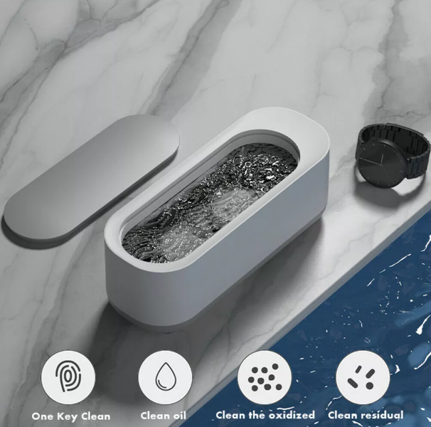 Ultrasonic Jewelry & Eyeglasses Cleaner – Best Sonic Cleaning Machine for Stainless & Precious Metals