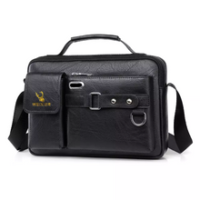 Load image into Gallery viewer, Leather Men&#39;s Shoulder Bag Messenger and Crossbody Style

