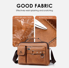 Load image into Gallery viewer, Leather Men&#39;s Shoulder Bag Messenger and Crossbody Style
