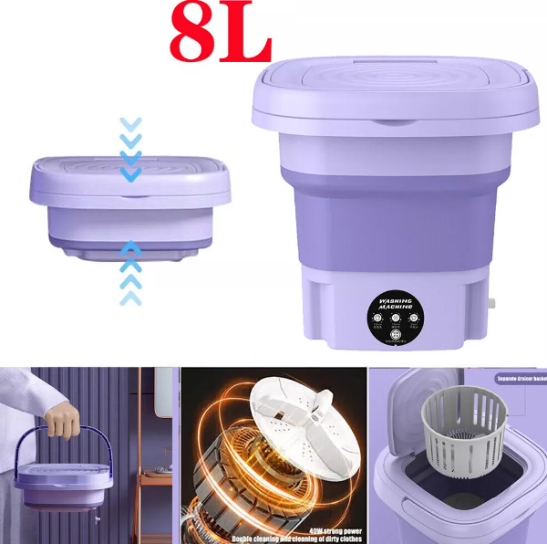 Top Rated Mini Washing Machine Portable Washer for Home & Outdoors