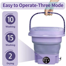 Load image into Gallery viewer, Top Rated Mini Washing Machine Portable Washer for Home &amp; Outdoors

