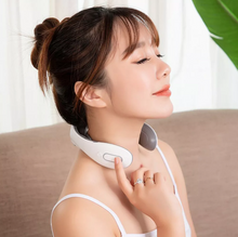 Load image into Gallery viewer, Rechargeable Shiatsu Neck Massager with Heat for Pain Relief and Relaxation
