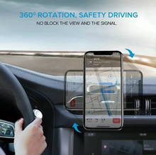 Load image into Gallery viewer, Car Dashboard Magnetic Phone Mount – 360° Rotating Secure Holder
