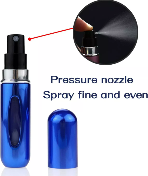 Refillable Perfume Spray Bottle – Compact & Portable Atomizer for Travel