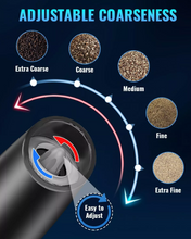Load image into Gallery viewer, Automatic Electric Salt and Pepper Mill Grinders Set
