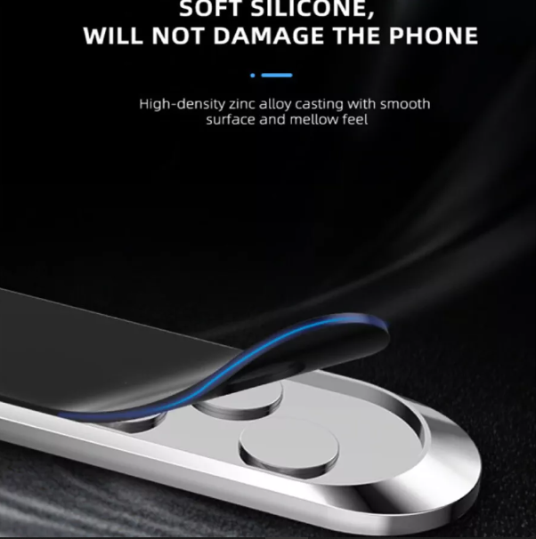 Car Dashboard Magnetic Phone Mount – 360° Rotating Secure Holder