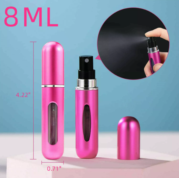 Refillable Perfume Spray Bottle – Compact & Portable Atomizer for Travel