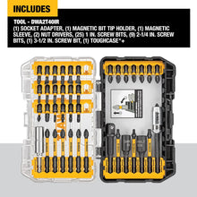 Load image into Gallery viewer, DEWALT Impact Ready Screwdriver Bit Set, FlexTorq, 40-Piece (DWA2T40IR
