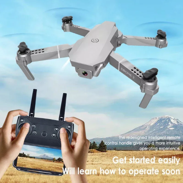 Portable Mini Drone with Camera - Lightweight Small RC Drone
