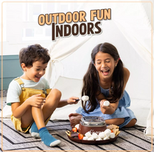 Load image into Gallery viewer, Tabletop Indoor Electric S&#39;mores Maker with Marshmallow Roasting Sticks
