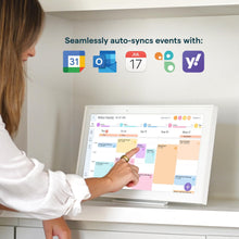 Load image into Gallery viewer, 15&quot; Digital Wall Calendar &amp; Planner – Smart Family Organizer with Touchscreen Display, Chore Chart, Wall Mount – 2025 Digital Calendar
